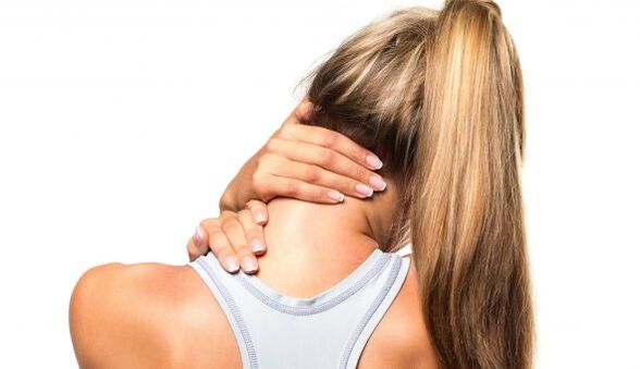 raumenų įtampa sergant gimdos kaklelio osteochondroze